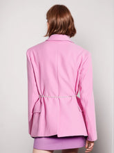 Pearls Blazers For Notched Collar Long Sleeve